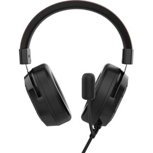 Conceptronic ATHAN02B hoofdtelefoon/headset Bedraad Hoofdband Gamen USB Type-A Zwart