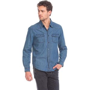 L&S Denim Shirt LS for him