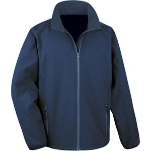 Senvi Sports Softshell Jas Unisex - Kleur Blauw - Maat XXL