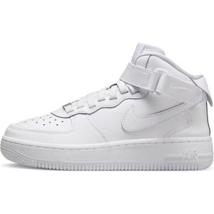 Nike Air Force 1 Mid EasyOn Gs, voor meisje, Wit, Sneakers, maat: 32