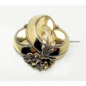 juwelier  -  Broche  - goud - zilver - verlinden juwelier  - vintage