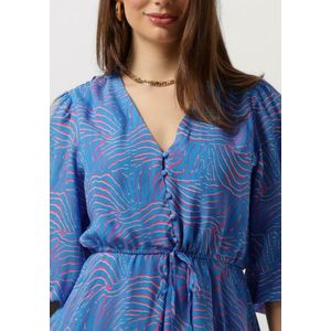 Freebird Destiny Jurken Dames - Kleedje - Rok - Jurk - Blauw - Maat S