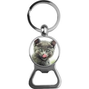 Bieropener Glas - Kitten