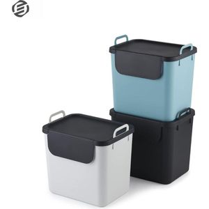 Equivera Statiegeld Containter - Afvalscheiding - Recycle Afvalbak - Lege Flessen - Nieuw Model 2024 - Statietas