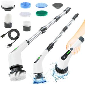 Elektrische Schoonmaakborstel - Elektrische Schrobborstel - Electrische Schoonmaakborstel - Elektrische Scrubber - Elektrische Afwasborstel