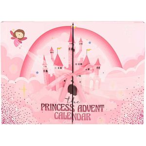 Adventskalender meisjes - Prinses - 12-Paar sokken - Maat 31/36 - adventkalender kinderen - Uniek cadeau