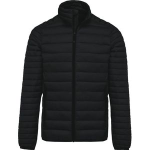 Outdoorjas 'Men's Lightweight Padded Jacket' merk Kariban Zwart - S