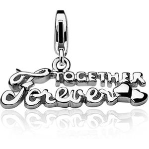 Zinzi zilveren bedel Together Forever CHARMS276