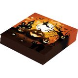 Fiestas Guirca - Servetten pompoen Halloween 33 x 33 cm (12 stuks)