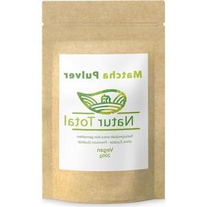 Total Matcha poeder 200 g Matchapoeder - Groene Theepoeder - Gezonde Matcha - Groene Thee Poeder