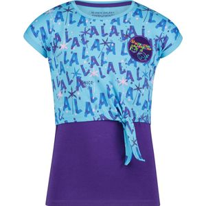 4PRESIDENT T-shirt meisjes - Lala AOP - Maat 110 - Meiden shirt