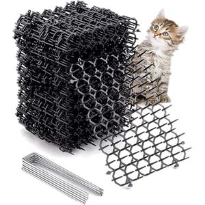 Doornrooster tegen katten - Kattenafweerriem - Spike strip - Spike mat - 20 x 15 cm
