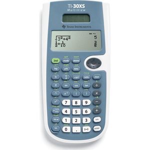 Texas Instruments TI-30XS MultiView™ - Wetenschappelijke Rekenmachine, Vierregelig display, MathPrint™ -functie,