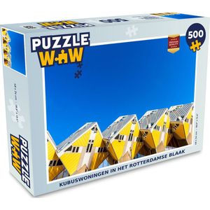 Puzzel Rotterdam - Kubus - Woning - Legpuzzel - Puzzel 500 stukjes