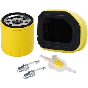 Luchtfilter met Oliefilter, Brandstoffilter en Bougie Tune Kit voor Kohler SV710-SV740 Grasmaaier