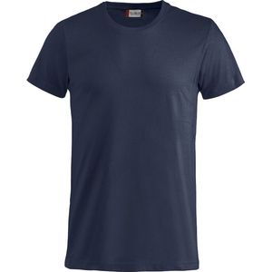 Clique 2 Pack Basic Fashion-T Modieus T-shirt kleur Navy Blue maat XS