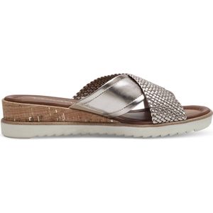 Tamaris Essentials Dames Muiltjes - LIGHT GOLD - Maat 37