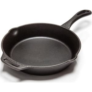 Petromax fp25-t, skillet, 25 cm, pan met steel, gietijzer, zwart