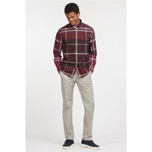 Barbour casual overhemd bordeaux