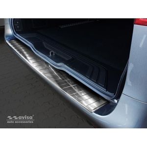 Avisa RVS Achterbumperprotector passend voor Mercedes Vito & V-Klasse 2014- 'Ribs' (Lange versie)