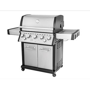 Tarrington House Gasbarbecue 5 branders Inox