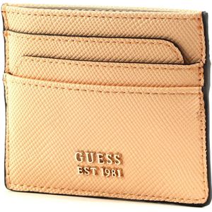 GUESS Kaarthouder Laurel Card Holder Apricot Cream Abrikoos