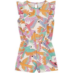WE Fashion Meisjes playsuit met dessin