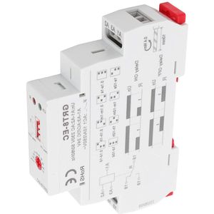 Tijdrelais met Dubbele Functie Abs Multifunctionele Relaisschakelaar met Led-indicator Ac230V of Ac Dc24V