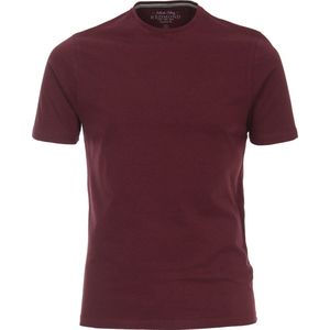 Redmond regular fit T-shirt - korte mouw O-hals - rood - Maat: L