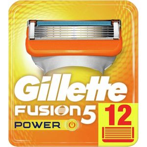Gillette Fusion5 Power Scheermesjes Mannen - 12 stuks