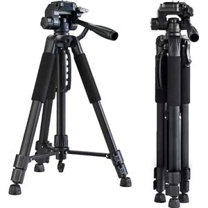 AnyPrice® Lichtgewicht Reisstatief – Compact & Inklapbaar Camera Statief – Universeel Tripod voor Smartphone, Camera & Actioncam – Verstelbaar & Draagbaar – Ideaal voor Reizen, Vloggen & Fotografie – Travel Statief