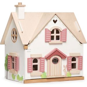 Tender Leaf Toys Poppenhuis Konijn Met Meubels 25-delig