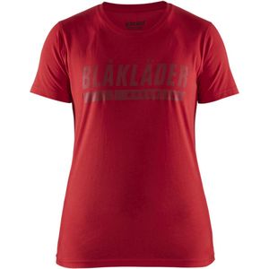 Blaklader T-shirt Limited Dames 9216-1042 - Rood - XXL
