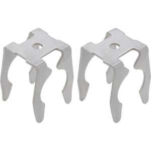 2 stuks Auto Remkabel Spring Clip Houder Handrem Kabel Clip 1H0609747 Compatibel met VW Golf 3 Bus T4 Compatibel met Skoda Fabia