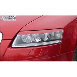 RDX Racedesign Koplampspoilers passend voor Audi A6 4F 2005-2011 (ABS)