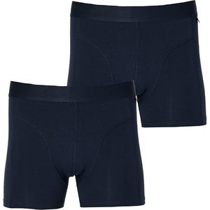 Heren boxershort biologisch katoen - Navy Blauw