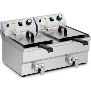 Royal Catering Elektrische friteuse - 2 x 11 L - royal_catering - 230 V