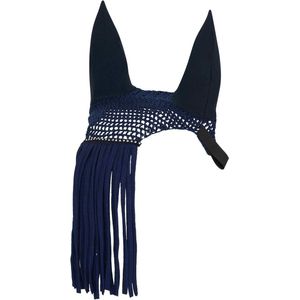 Imperial Riding - Oornetje Fringes - Navy - Full