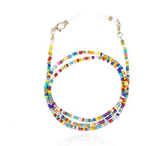 Deja Jewels Multicolor 2 Koord voor Zonnebril of Leesbril met Kraaltjes