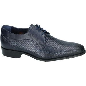 Fluchos -Heren -  blauw - geklede lage schoenen - maat 40