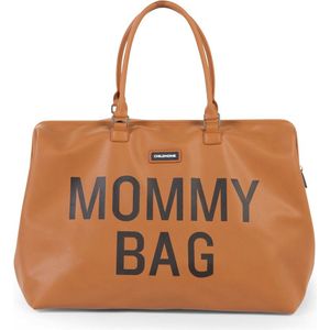 Childhome Mommy Bag ® - Verzorgingstas - Lederlook - Bruin