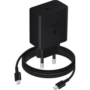 Samsung 45W Power Adapter 220V Lader - incl. USB-C naar USB-C Kabel - 1.8m - Zwart