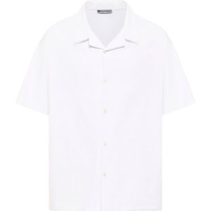 Ben Oversize Lapel Collar Short Sleeve Shirt