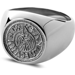 Lucleon - Heren - Roestvrij Staal Ringen - Staal