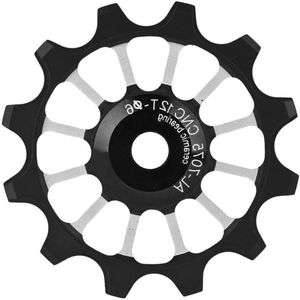 - Inklapbare fietswiel Meijun met keramische lagers en aluminiumlegering- Fiets schakelsysteem riemschijf geleidingswiel voor inklapbare fiets-
