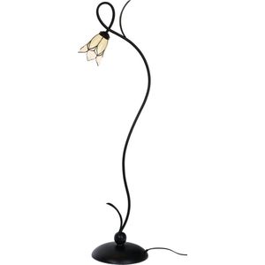 Tiffany Vloerlamp Lovely Flower White