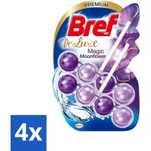 Bref WC De Luxe - Toiletblok - Magic Moonflower - 2 Blokken - Voordeelverpakking - 4 stuks