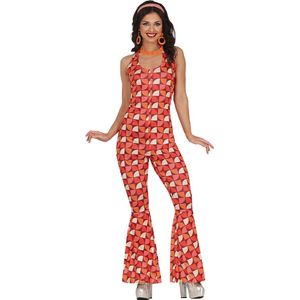 Fiestas Guirca - Kostuum Disco Girl Jumpsuit maat M (38-40)