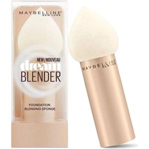 Maybelline Dream Foundation Blender Premium Beauty Blender - Éponge de maquillage - Sans latex - Pour fond de teint, fard à joues et apprêt - Mousse spéciale Beauty Blender