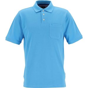 Redmond regular fit poloshirt - fris blauw - Maat: M